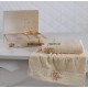 Комплект махровых полотенец "KARNA" VIOLA 50x90-70х140 см